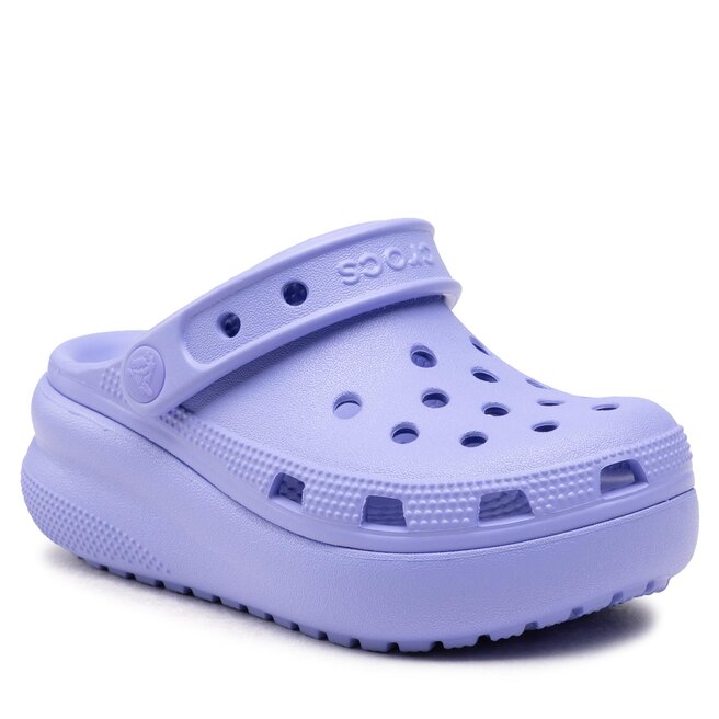 Crocs violet top