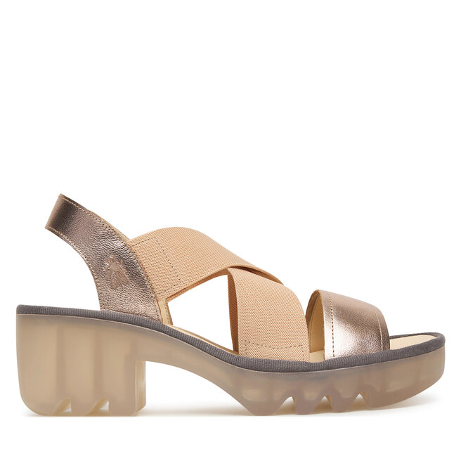 Sandały Fly London Tajifly P501502 Złoty - kobiece