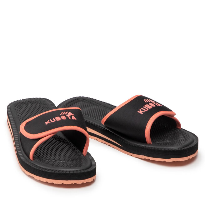 Kubota Șlapi Kubota Rzep KKRZ25 Black/Pink