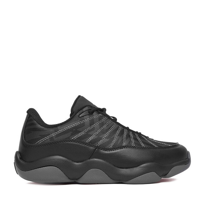 Sneakersy SHAQ EO-NET LOW AQ95089B-BV Czarny - chłopięce