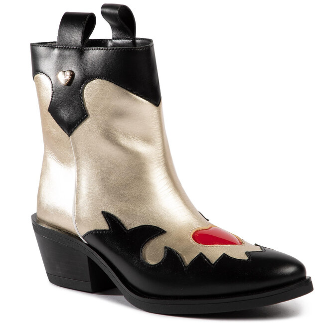 LOVE MOSCHINO Botine LOVE MOSCHINO JA21435G0BJE190A Vit.Ne/Bi