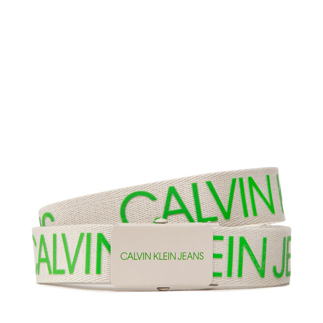 Curea pentru copii Calvin Klein Jeans Canvas Logo Belt IU0IU00125 AF