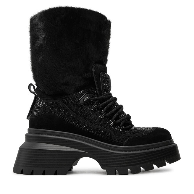 Botki MICHAEL Michael Kors - Czarny