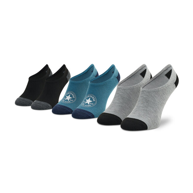 Șosete Scurte Unisex Converse E1130E-3000 Gri