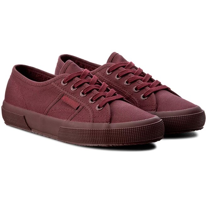 Superga femme bordeaux top