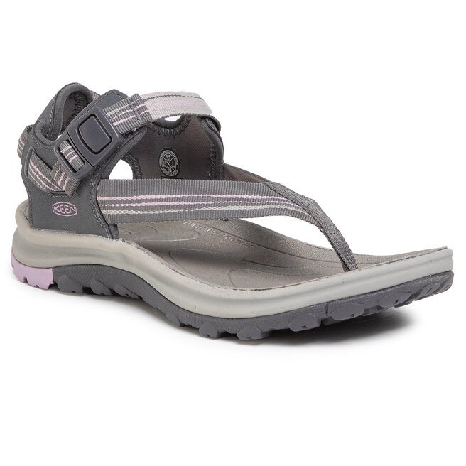 Basut s Keen Terradora II Toe Post 1022443 Dark Grey Dawn Pink