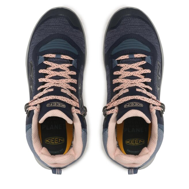 Keen Chaussures de trekking Keen Terradora Flex Mid Wp W 1026877 Vintage Indigo/Peachy Keen