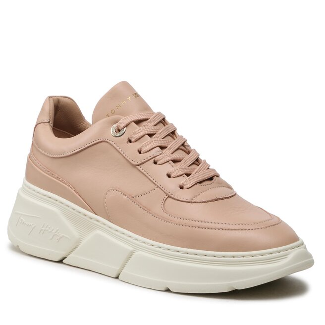 Αθλητικά Tommy Hilfiger Chunky Leather Sneaker FW0FW06855 Misty Blush TRY