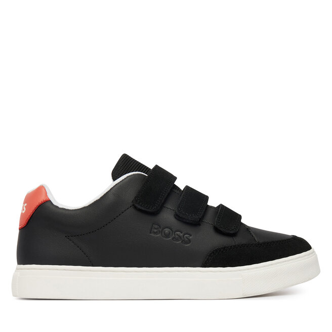 Sneakersy BOSS J52818 S Czarny - chłopięce