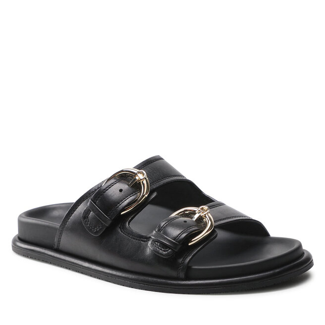 Șlapi Aigner Emma 6 1221300 Black 001 001 imagine noua
