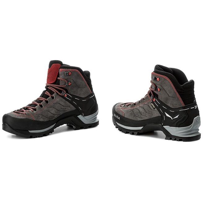 Salewa Trekkingschuhe Salewa Mtn Trainer Mid Gtx GORE-TEX 63458-4720 Charcoal/Papavero 4720
