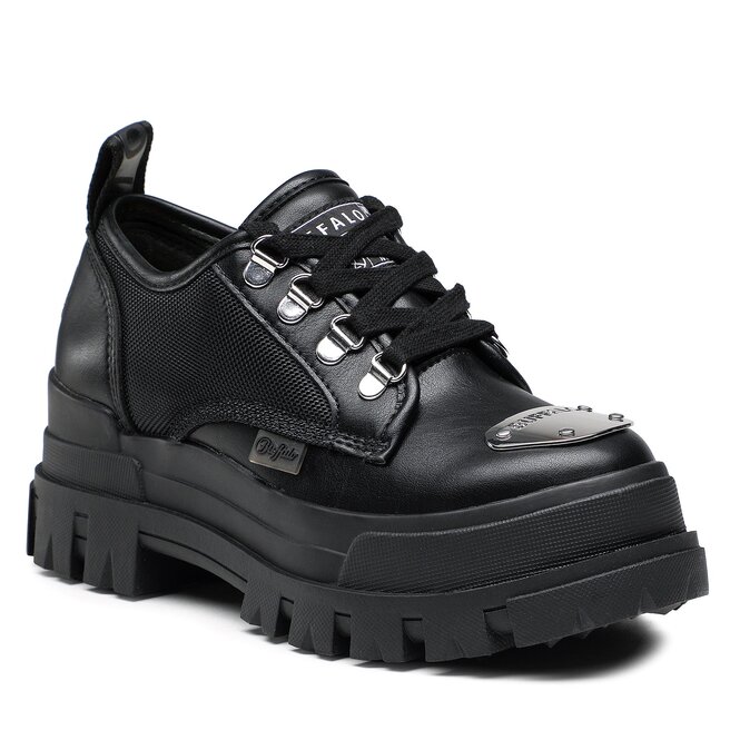 Scarpe basse Buffalo Aspha Cls Steel Lace BN16221621 Black