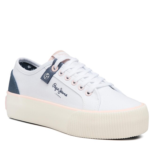 Teniși Pepe Jeans Ottis W Sun PLS31456 White 800