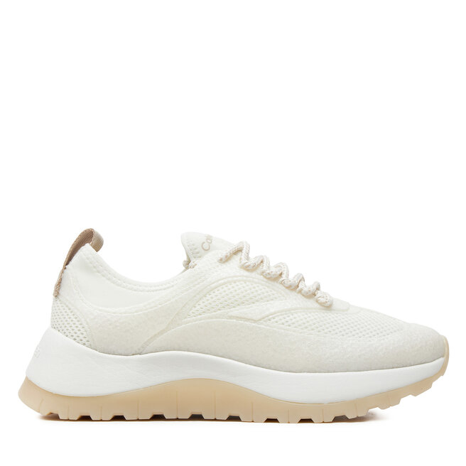 Sneakersy Calvin Klein Runner Lace Up Pearl Mix M - Biały