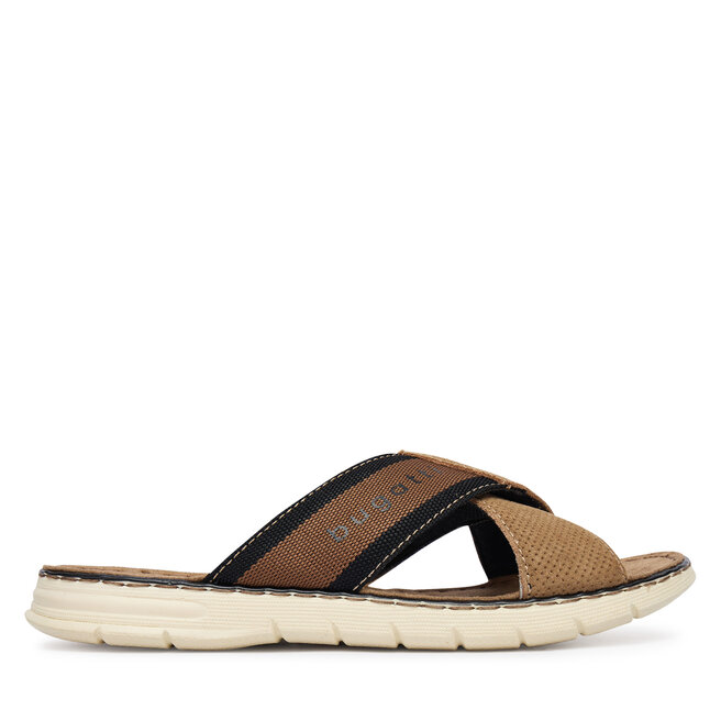 Klapki Bugatti 315-A32861469 Beżowy ciemny -