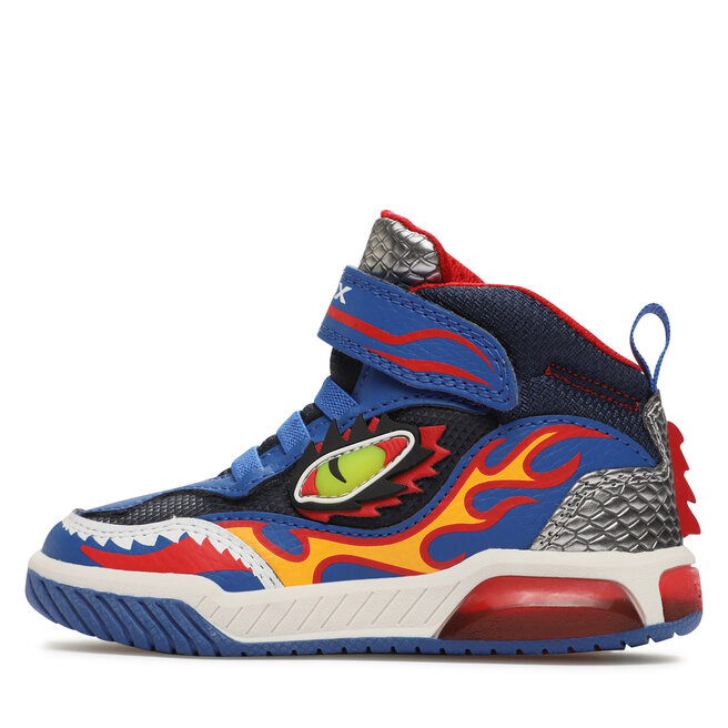 Geox Sportcipő Geox J Inek Boy J369CD 0FEFU C0833 M Royal/Red