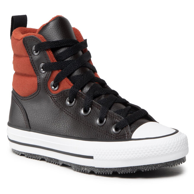 Sneakers Converse Ctas Berkshire Boot Hi A00721C Velvet Brown/Rugged Orange