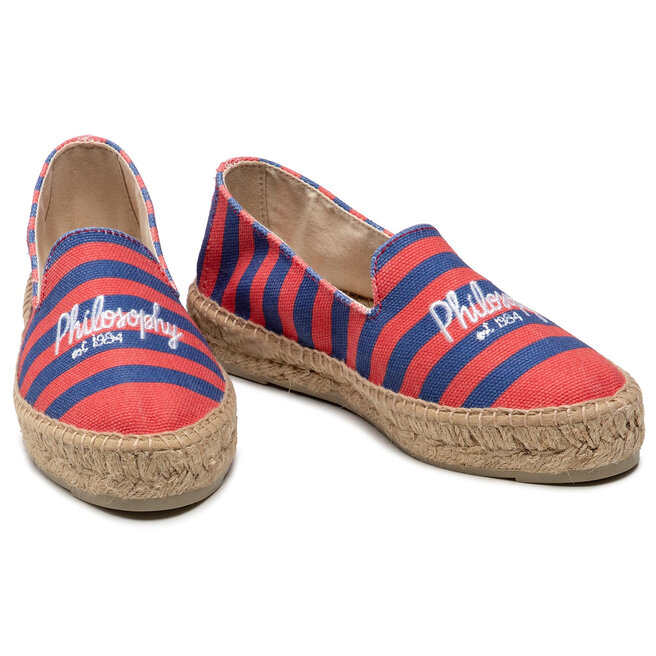 Manebi Espadrilky Manebi Manebi by Philosophy Di Lorenzo Serafini 41A6001-8205-1112 Červená