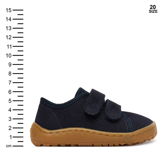 Kapcie Froddo Barefoot Canvas G1700440-2 M Granatowy - chłopięce