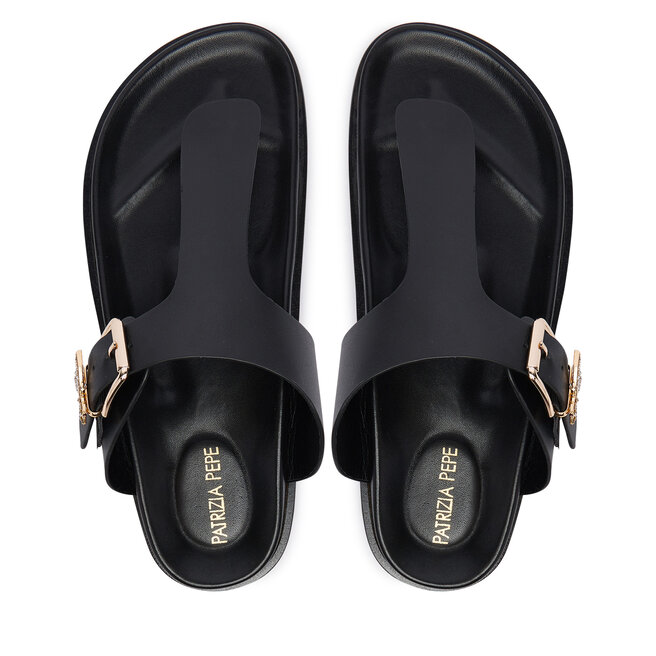 Japonki Patrizia Pepe PPJ405.31 Czarny -