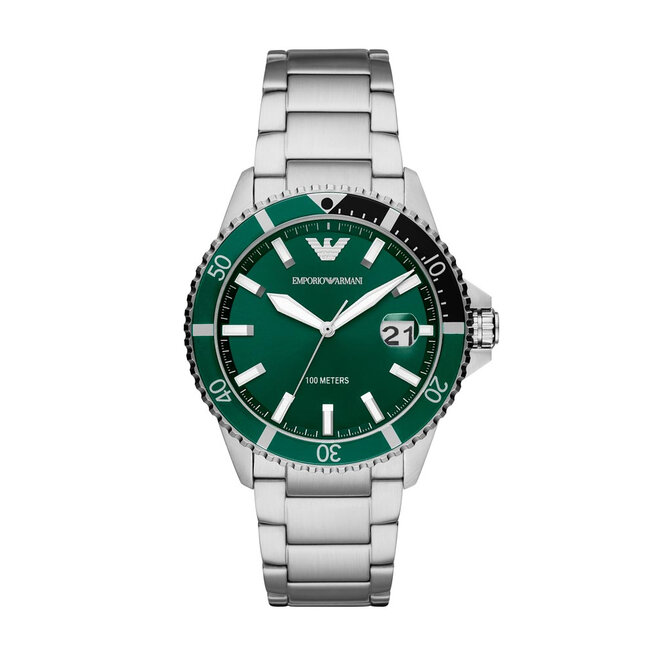 Ρολόι Emporio Armani AR11338 Silver/Green