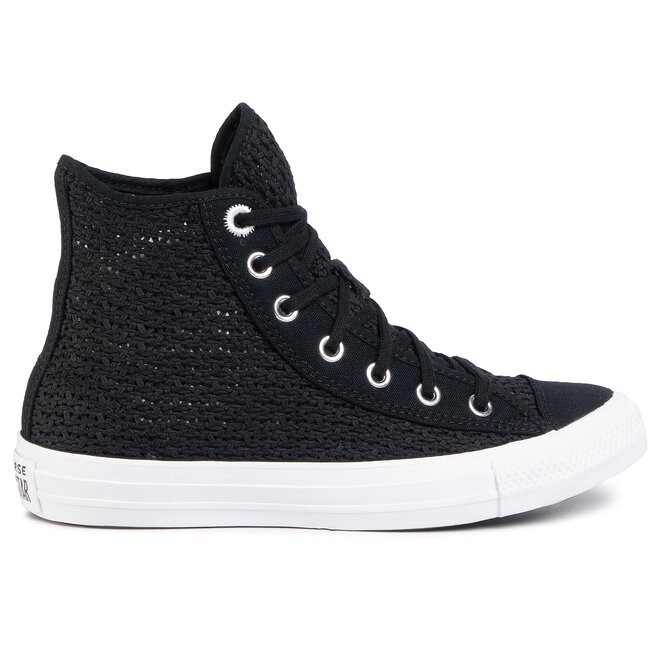black and white high top chucks
