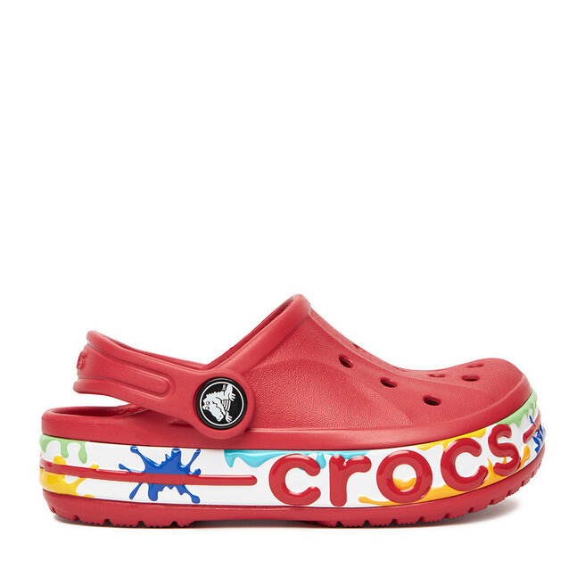 Klapki Crocs C-BAYABAND CLOG T - Czerwony