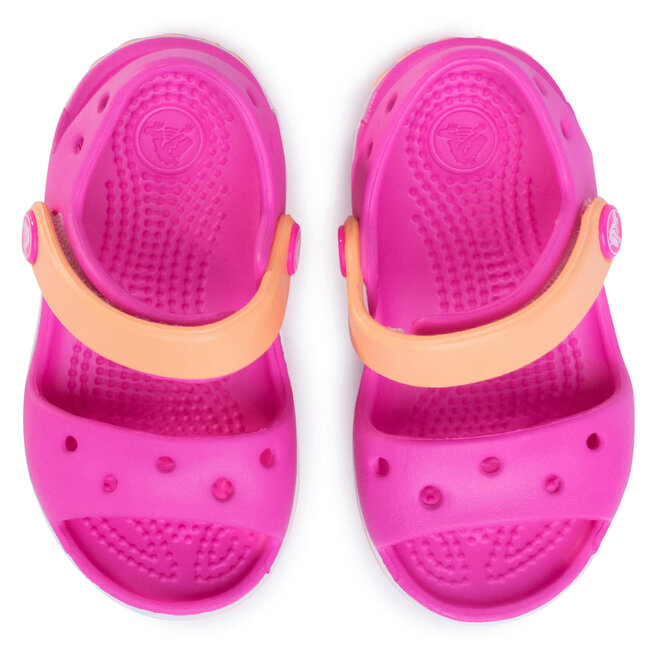 Crocs Sandalias Crocs Crocband Sandal Kids 12856 Electric Pink/Cantaloupe