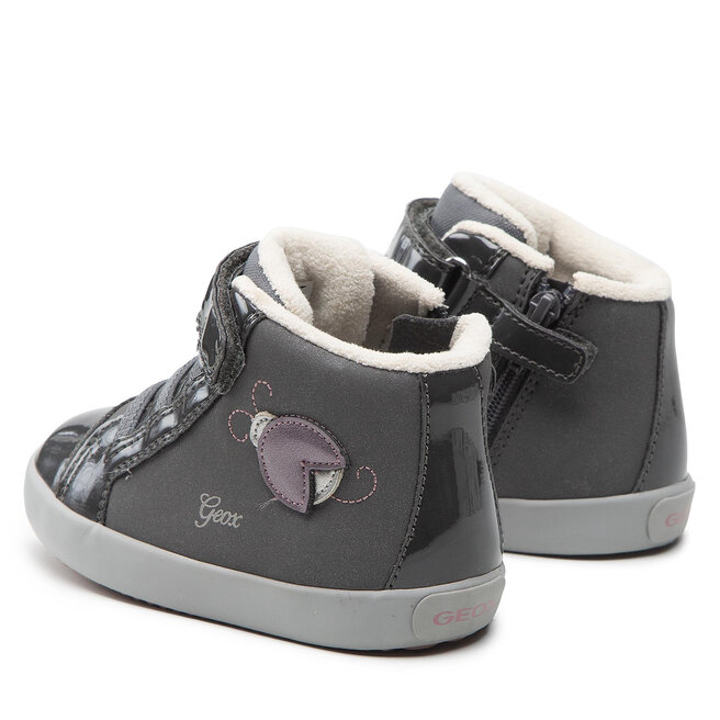 Geox Polacchine Geox B Gisli G. B B261MB 0AJ02 C9F8U S Dk Grey/Lt Prune