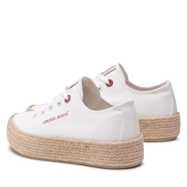 Cross Jeans Еспадрили Cross Jeans JJ2R4005C White
