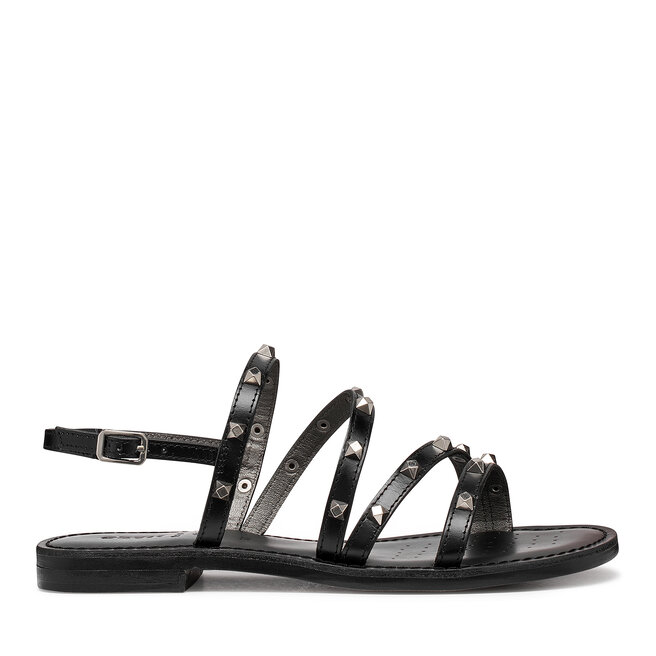 Sandały Geox D Maddalusiac D65YMH 0001J C9999 Czarny - kobiece