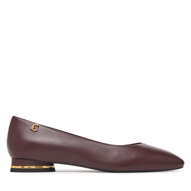 Baleriny Coccinelle C-Everyday Smo E4 U1L 19 01 01 Bordowy