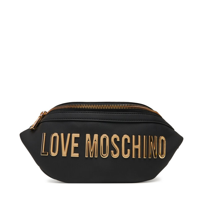 Saszetka nerka LOVE MOSCHINO - Czarny