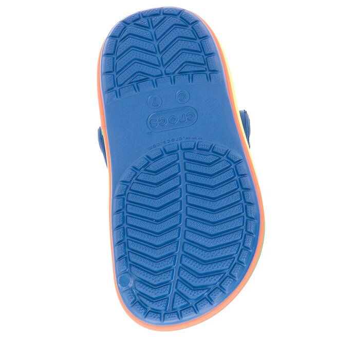 Crocs Cb Rainbow Band Clog K 205205 Blue Jean evzuttya