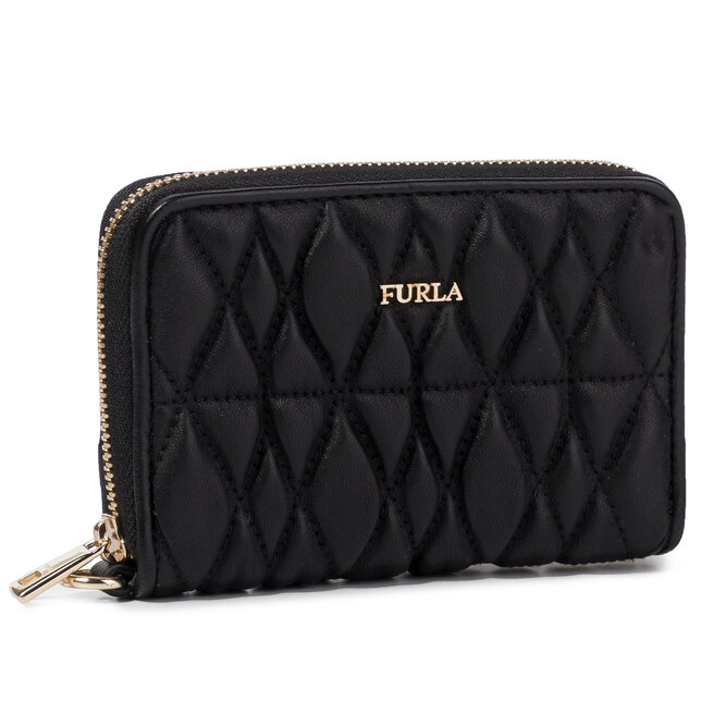 Kleine Damen Geldb rse Furla Cometa 1035901 P PCG9 2Q0 Nero