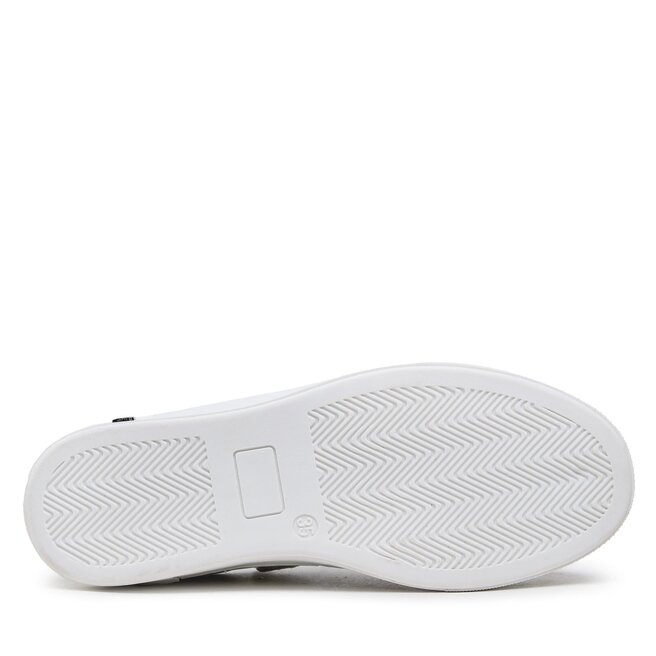 Patrizia Pepe Сникърси Patrizia Pepe PJ212.01 S Vitello Bianco/Nero