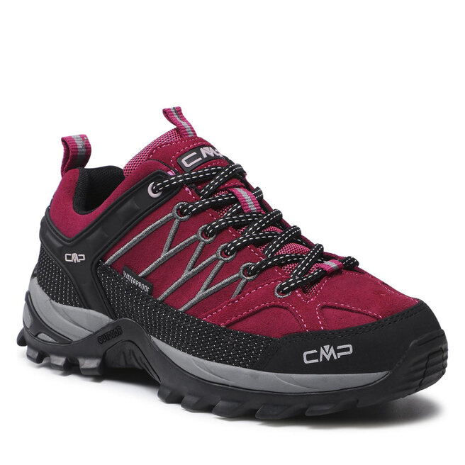 Trekkings CMP Rigel Low Wmn Trekking Shoes Wp 3Q13246 Sangria/Grey 10HH 10HH imagine noua