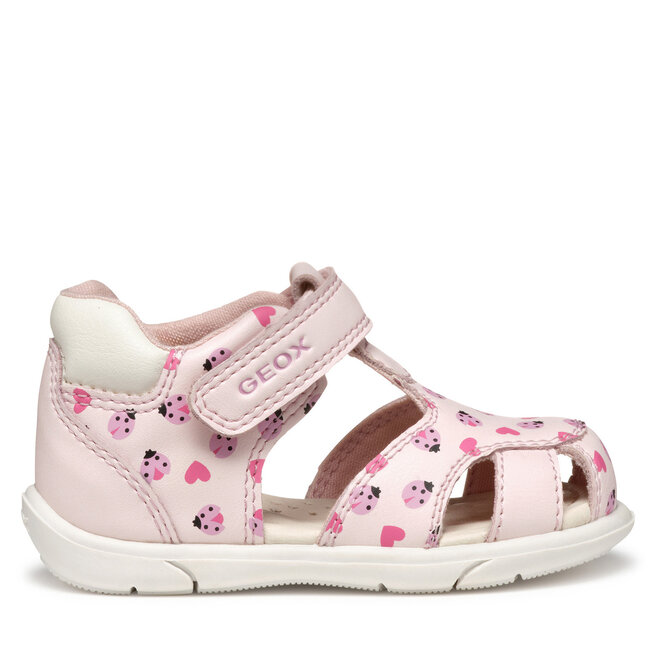 Sandały Geox B Sandal Zapito B556FB 000BC - Różowy