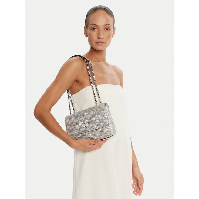 Torebka Guess Giully II HWQM96 73200 Srebrny -