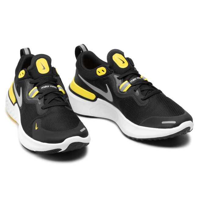 Nike Παπούτσια Nike React Miler CW1777-009 Black/Metallic Silver