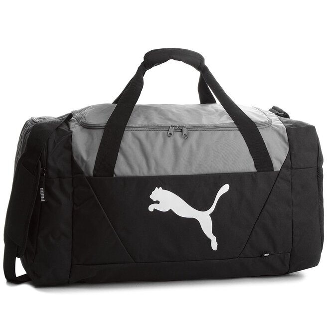 Krepšys Puma Fundamentals Sports Bag M 075097 01 Puma Black •  Www.eavalyne.lt