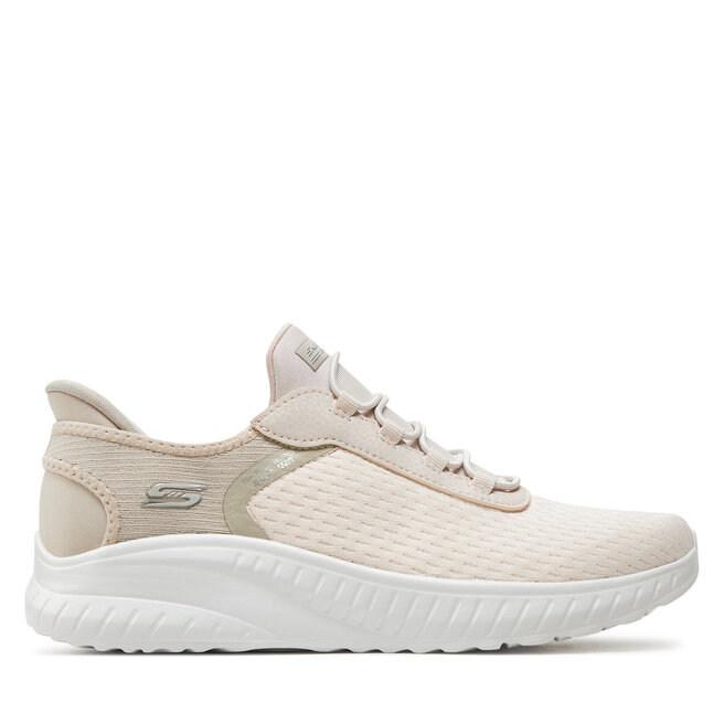 Sneakersy Skechers Bobs Squad Chaos-In Color - Biały