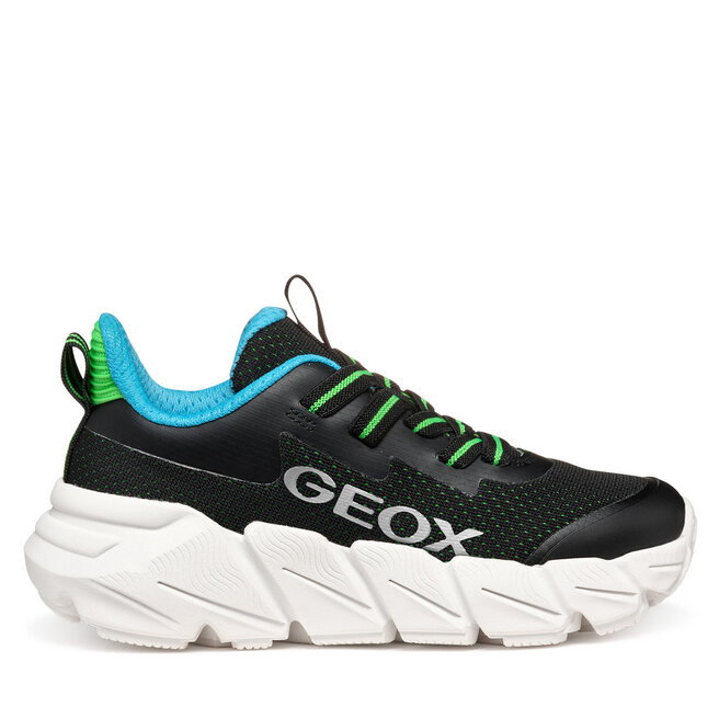 Sneakersy Geox J Flexyper Fast J46N1A 0149J - S Czarny