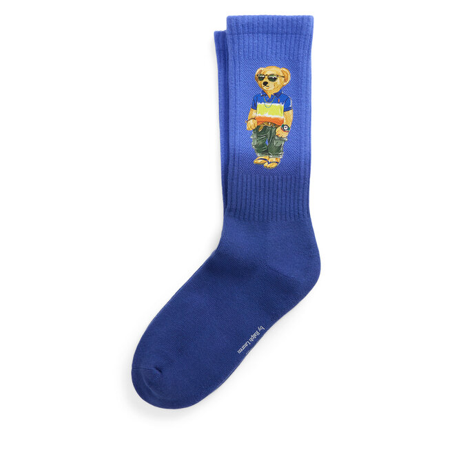 Skarpety długie Polo Ralph Lauren 449973041002 Niebieski - męskie