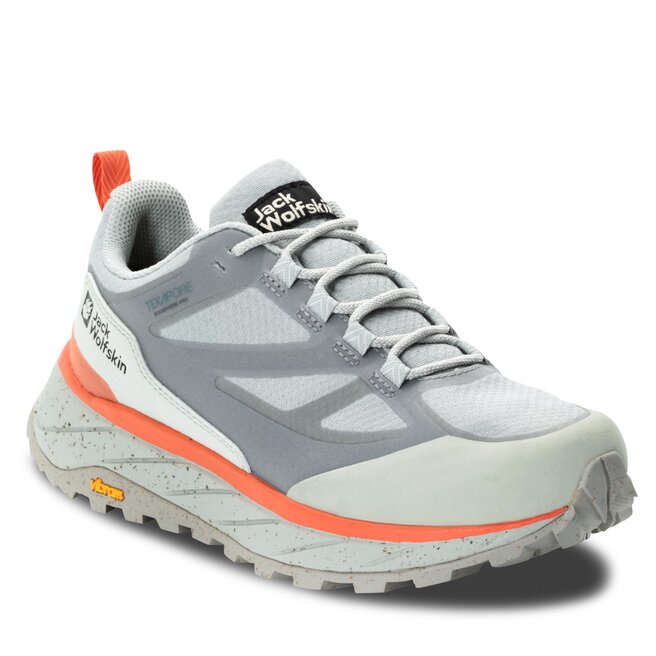 Jack Wolfskin Pārgājienu apavi Jack Wolfskin Terraventure Texapore Low W 4051631 Silver Grey