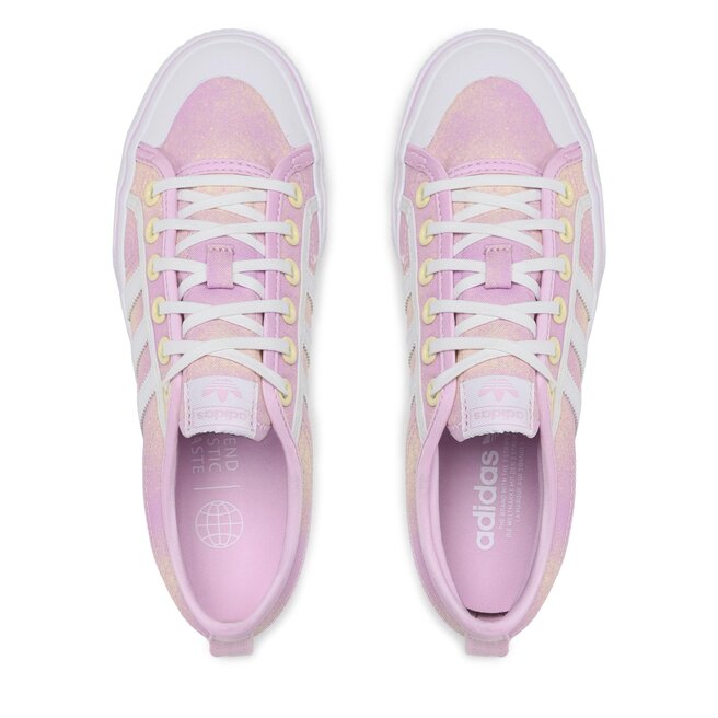 Apavi adidas Nizza Platform W GY9476 Bilil/Ftwwht/Almyel | eapavi.lv