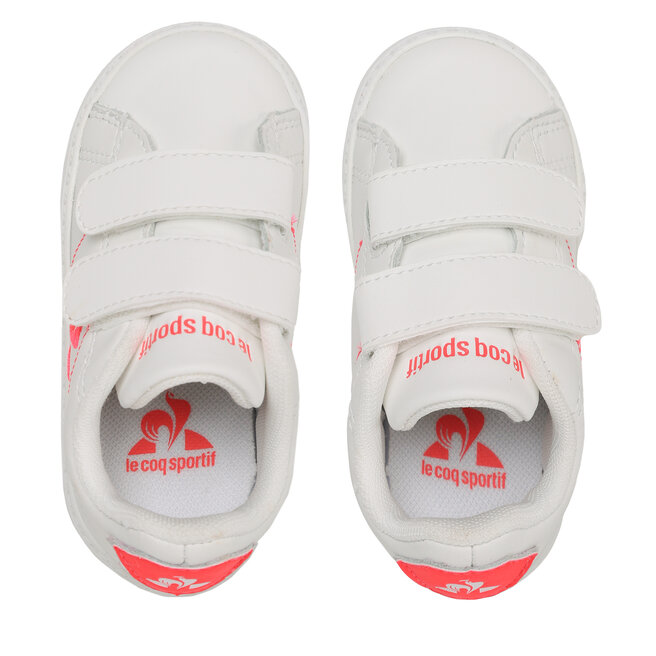 Le Coq Sportif Sneakersy Le Coq Sportif Courtclassic Inf Girl Fluo 2310275 Optical White