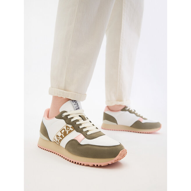 Sneakersy Napapijri Astra NP0A8B9O Biały - kobiece