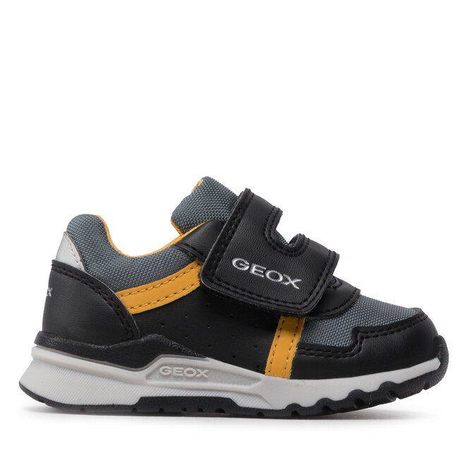 Geox Сникърси Geox B Pyrip B. B B264YB 054FU C9241 M Black/Dk Yellow