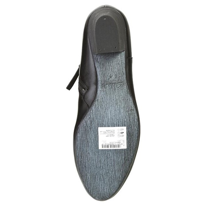 Botki Clarks Melanie Jo GTX 203554424 Black Leather eobuwie .pl